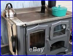 Wood Burning Cook Stove Regina, Made in Italy, UL & ULC-certified