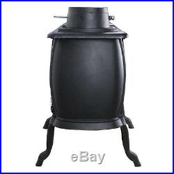 Wood Burning Stove Heater Cast Iron 900 Square Feet Log Cabin Fire Fireplace NEW