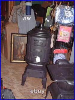 Wood Stove Heater Pot Belly, Rex number 171, Nice, 46X20X18