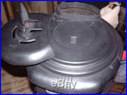 Wood Stove, Parlor Vintage Large Pot Belly REX No. 171, 45 X 19, has Cook Top