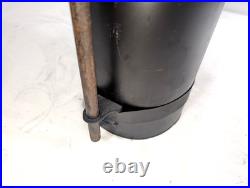 Wood Stove Pipe Warming Shelves Adjustable Trivets Antique 1869 Cast Iron