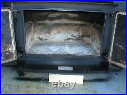 Wood burning stove insert