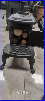 Woody Cast Stove Nostalgia, Wood Burning Stove, % 100 Cast Iron Stove FS-059