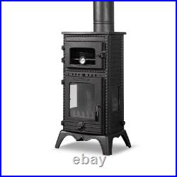 Woody Cast Stove tih Oven, LUXURY Wood Burning Stove, 753.47 ft², 176.36 lbs Woody Cast Stove tih Oven, LUXURY Wood Burning Stove, 753.47 ft², 176.36 lbs