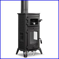 Woody Cast Stove tih Oven, LUXURY Wood Burning Stove, 753.47 ft², 176.36 lbs Woody Cast Stove tih Oven, LUXURY Wood Burning Stove, 753.47 ft², 176.36 lbs