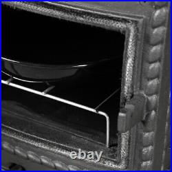Woody Cast Stove tih Oven, LUXURY Wood Burning Stove, 753.47 ft², 176.36 lbs Woody Cast Stove tih Oven, LUXURY Wood Burning Stove, 753.47 ft², 176.36 lbs