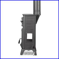 Woody Cast Stove tih Oven, LUXURY Wood Burning Stove, 753.47 ft², 176.36 lbs Woody Cast Stove tih Oven, LUXURY Wood Burning Stove, 753.47 ft², 176.36 lbs