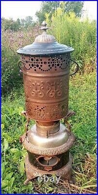 Working Antique Cast Iron Kerosene Heater-Standard Lighting Co. Cleveland Ohio