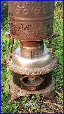 Working Antique Cast Iron Kerosene Heater-Standard Lighting Co. Cleveland Ohio