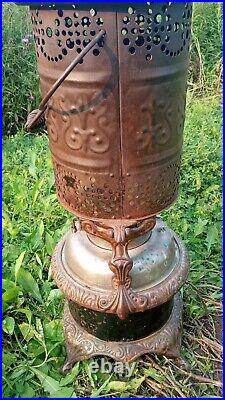 Working Antique Cast Iron Kerosene Heater-Standard Lighting Co. Cleveland Ohio