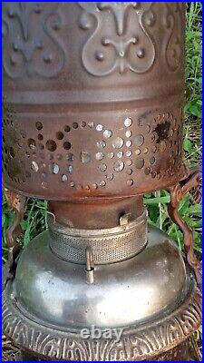 Working Antique Cast Iron Kerosene Heater-Standard Lighting Co. Cleveland Ohio