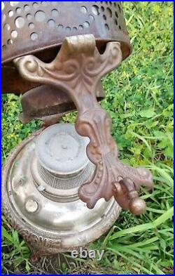 Working Antique Cast Iron Kerosene Heater-Standard Lighting Co. Cleveland Ohio